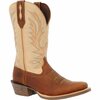 Durango Rebel Pro Golden Brown & Bone Western Boot, MOSSY OAK COUNTRY DNA, W, Size 7.5 DDB0355